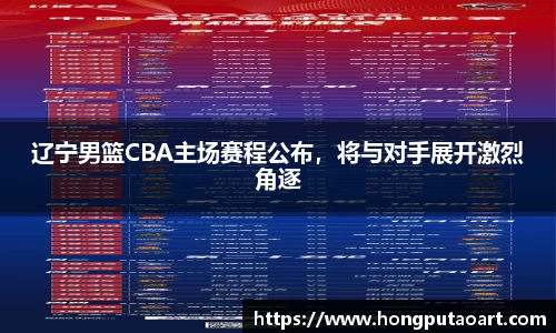 辽宁男篮CBA主场赛程公布，将与对手展开激烈角逐